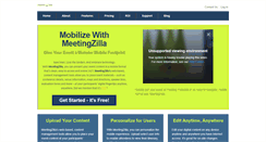 Desktop Screenshot of meetingzilla.com
